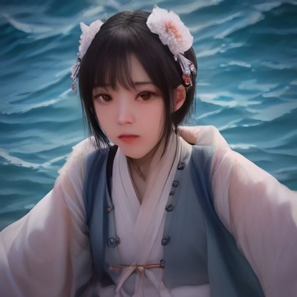手机播放界面截图，画面中动漫角色站在黄昏天台，播放控制条浮在底部，色调偏橘红